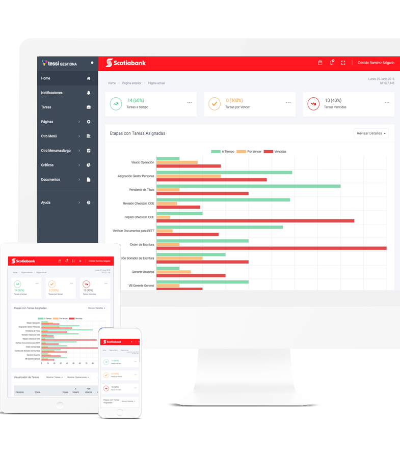 Workflow para intranet Tessi